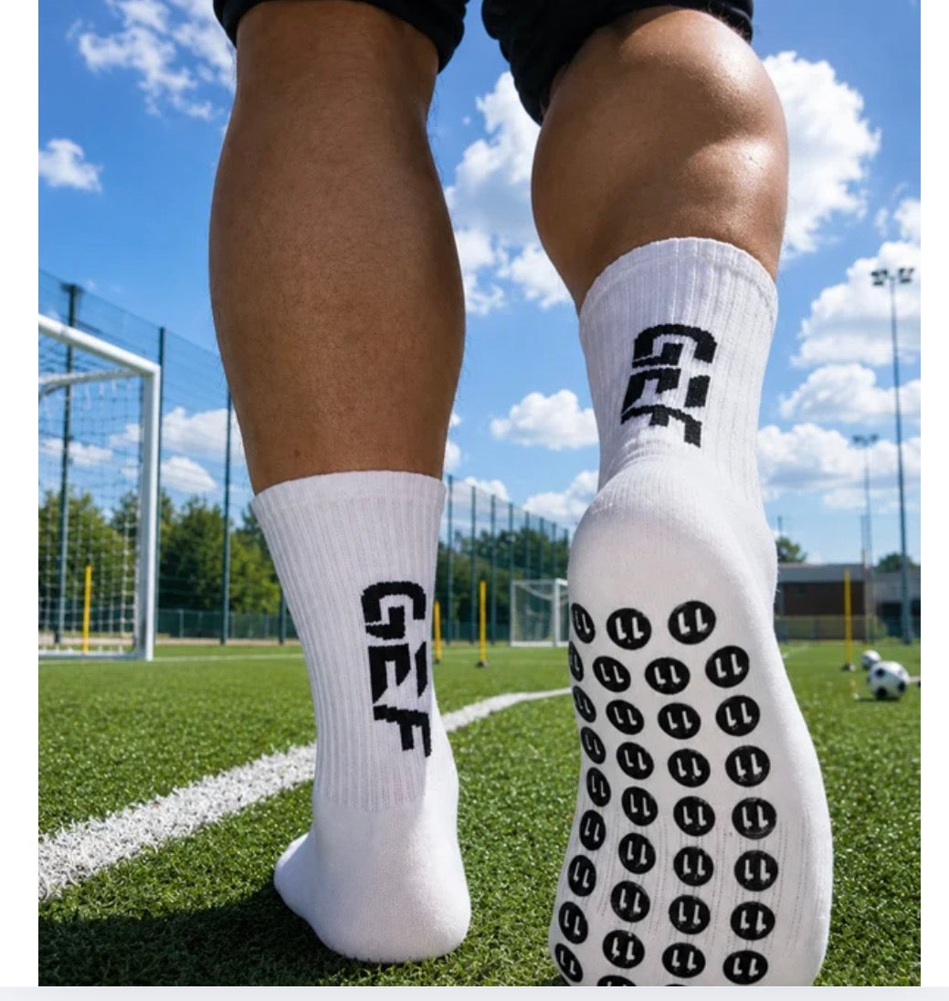 GRIPELEVEN BALLER VARIANTE 2/ BALLER ODER CLEANSOCKS +SHINGUARDS+TAPE WEISS