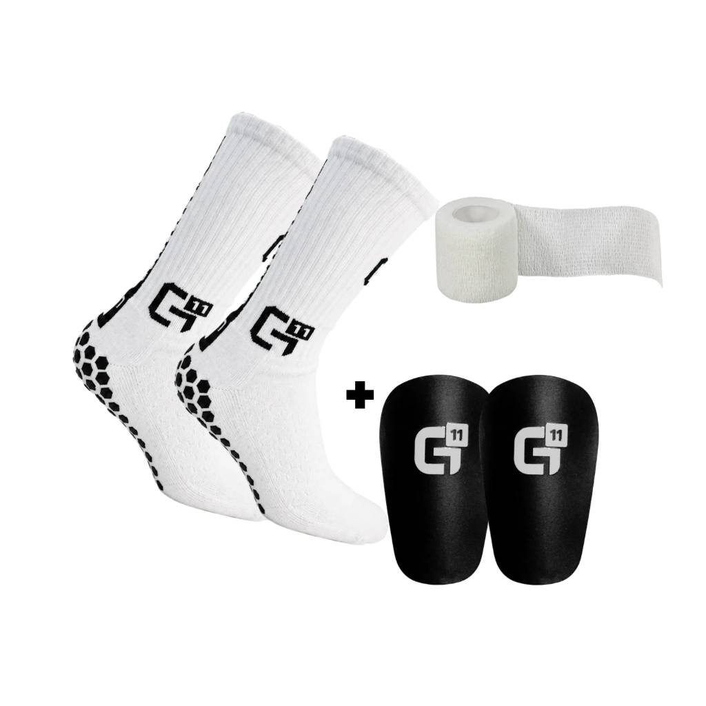 GRIPELEVEN LOW SOCKS BUNDLE (MINI SHINPADS 9,5x6cm+TAPE)