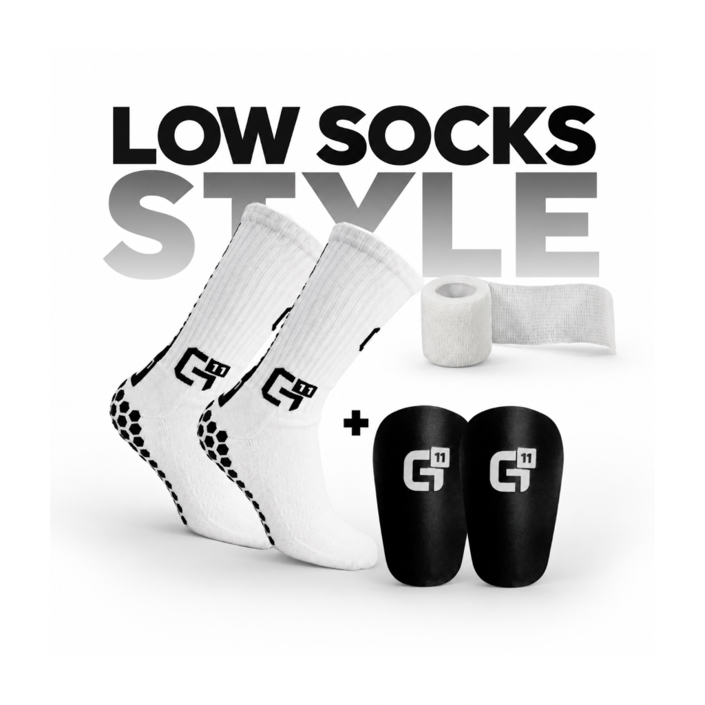 GRIPELEVEN LOW SOCKS BUNDLE (MINI SHINPADS 9,5x6cm+TAPE)