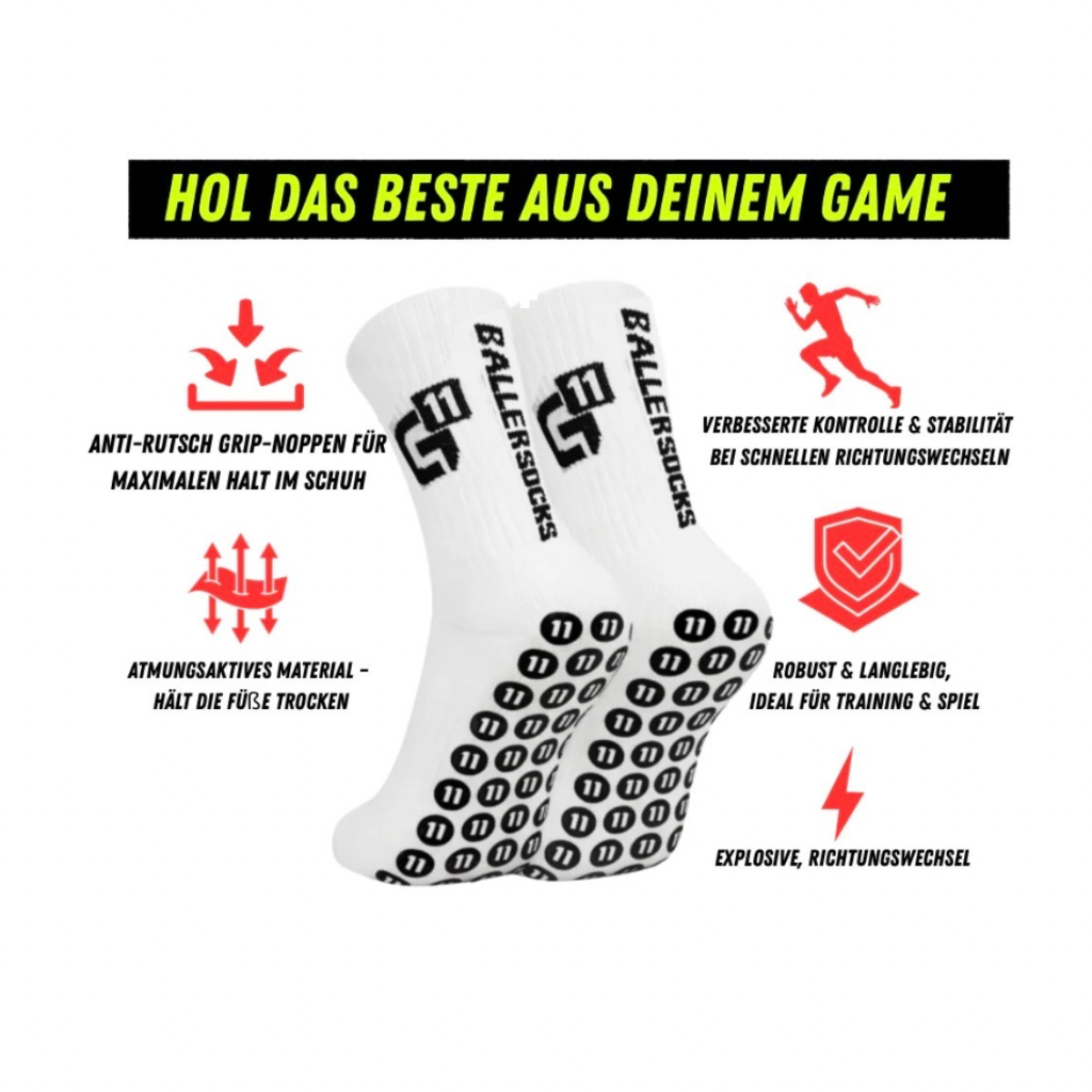 GRIPELEVEN BALLER GRIP-SOCKS