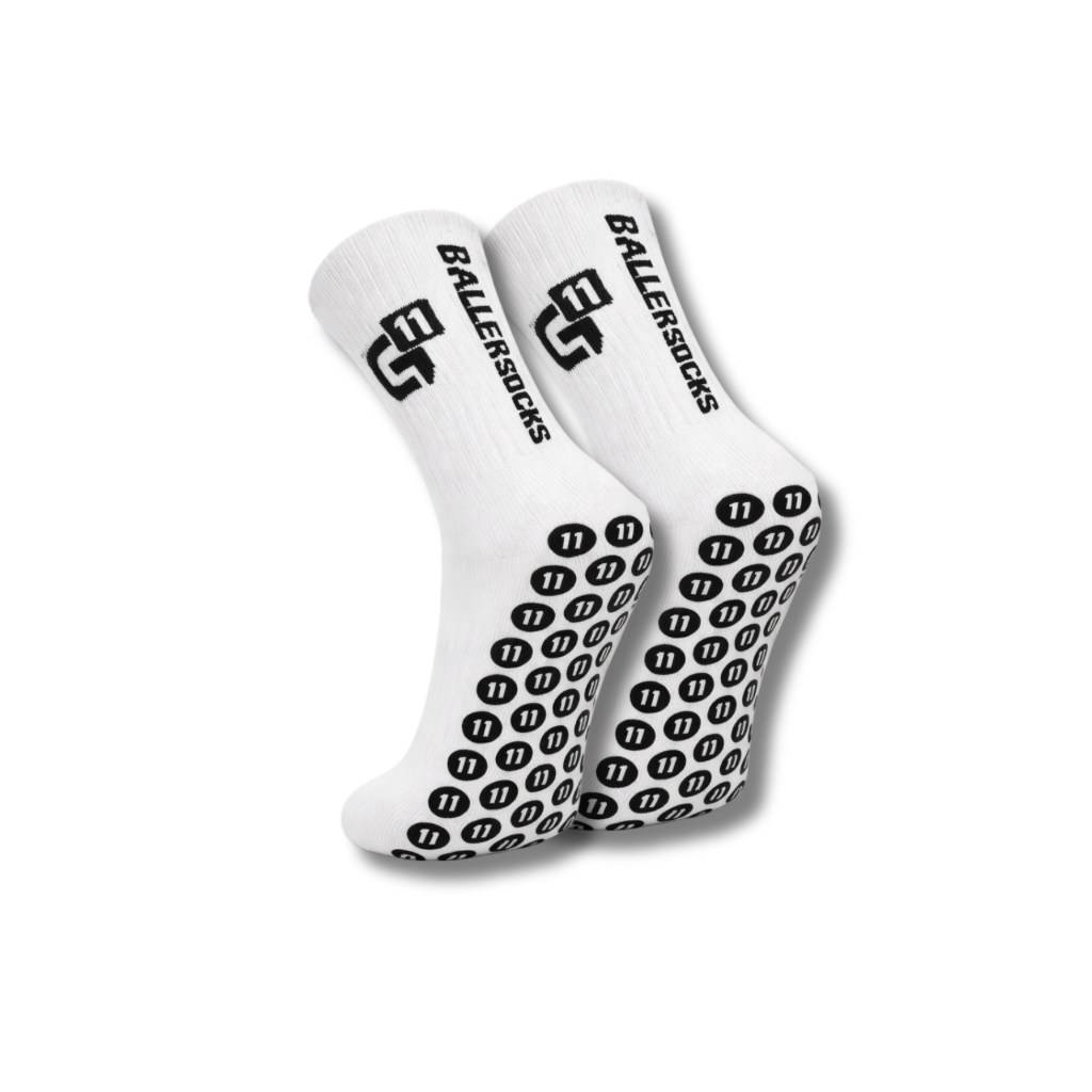 GRIPELEVEN 20 PAAR WEIẞE BALLERSOCKS TEAMSET