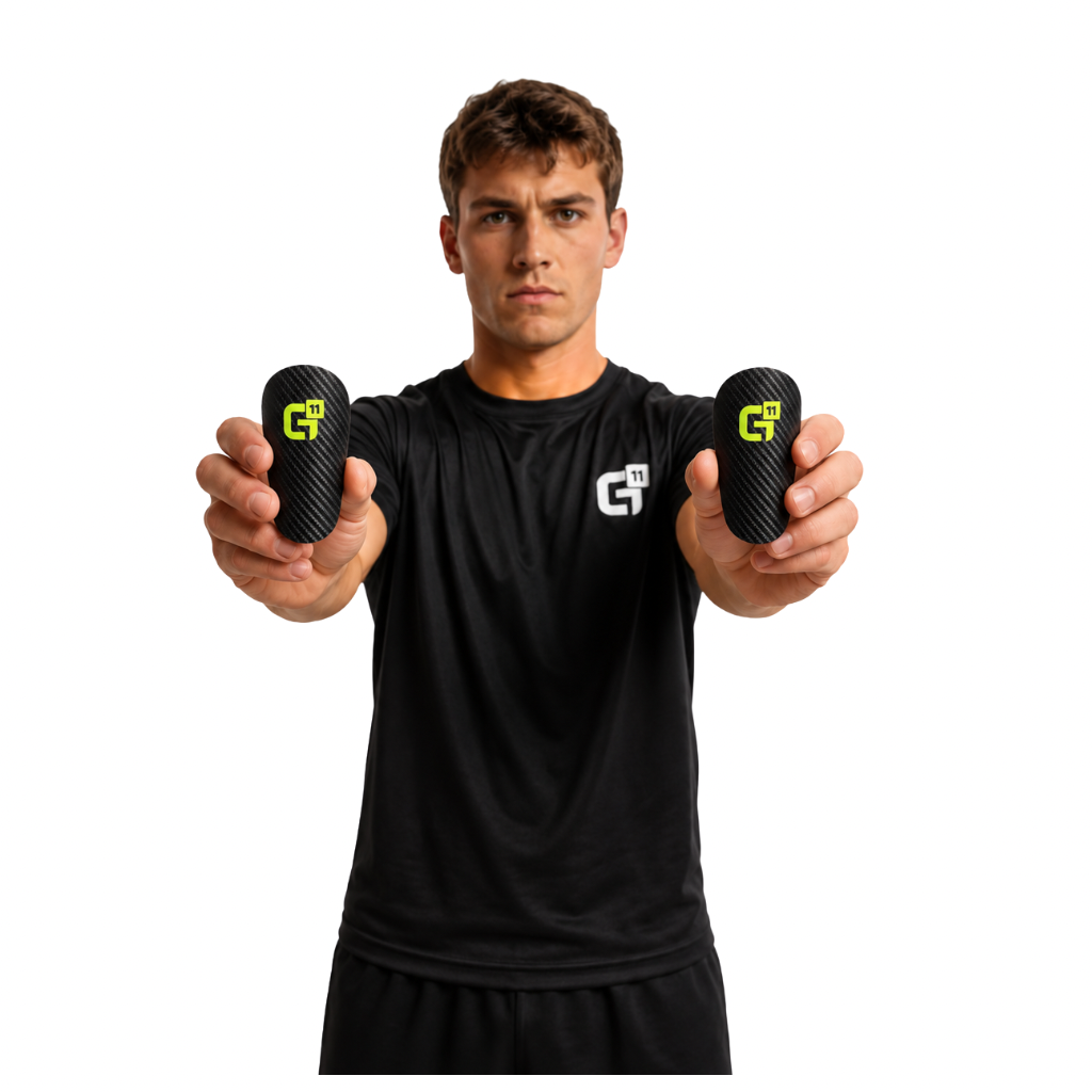GRIPELEVEN ULTRA LIGHT MINI SHINPADS CARBON (9,5x6cm)