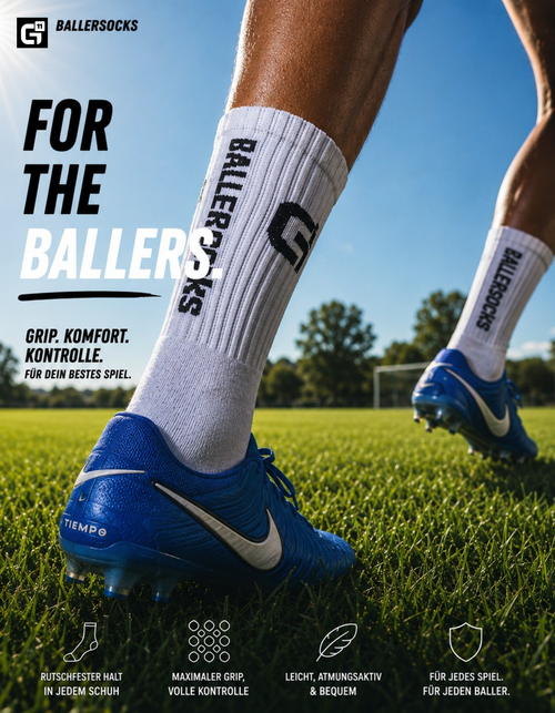 GRIPELEVEN BALLER GRIPSOCKS 3 PAAR SET